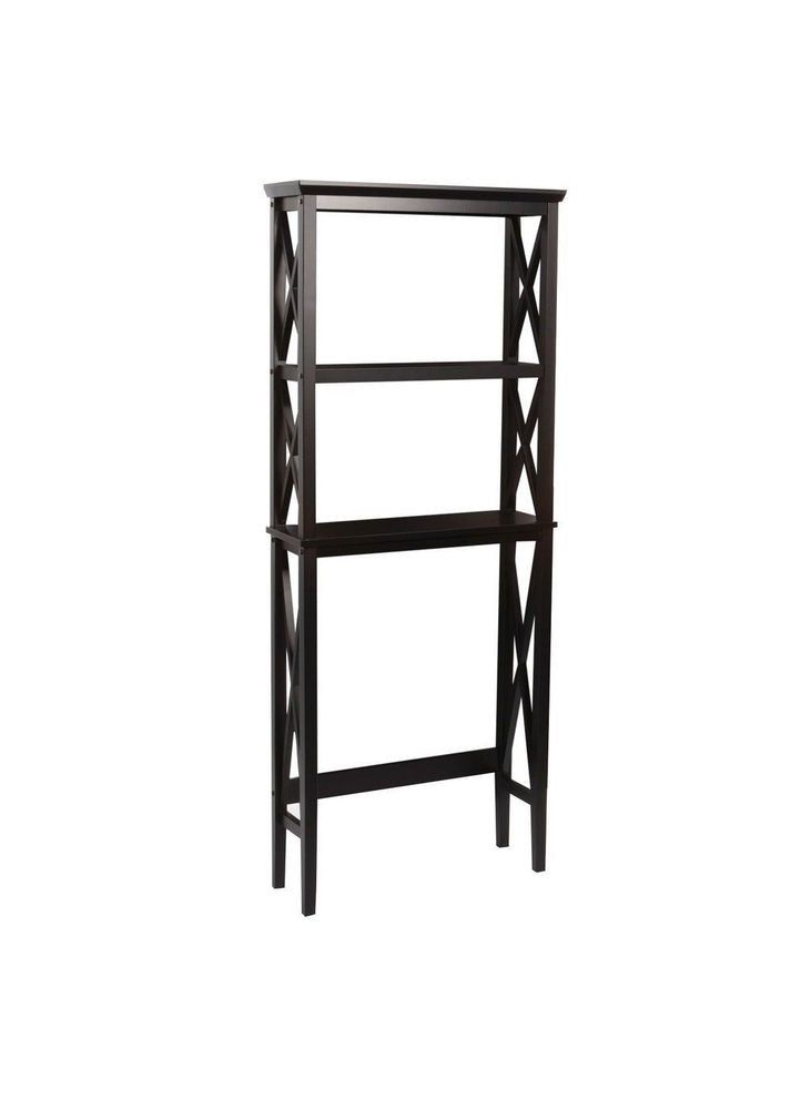 Стелаж над унітазом з дерева Хірбет венге (СУТ-001512) No Brand (328293724)