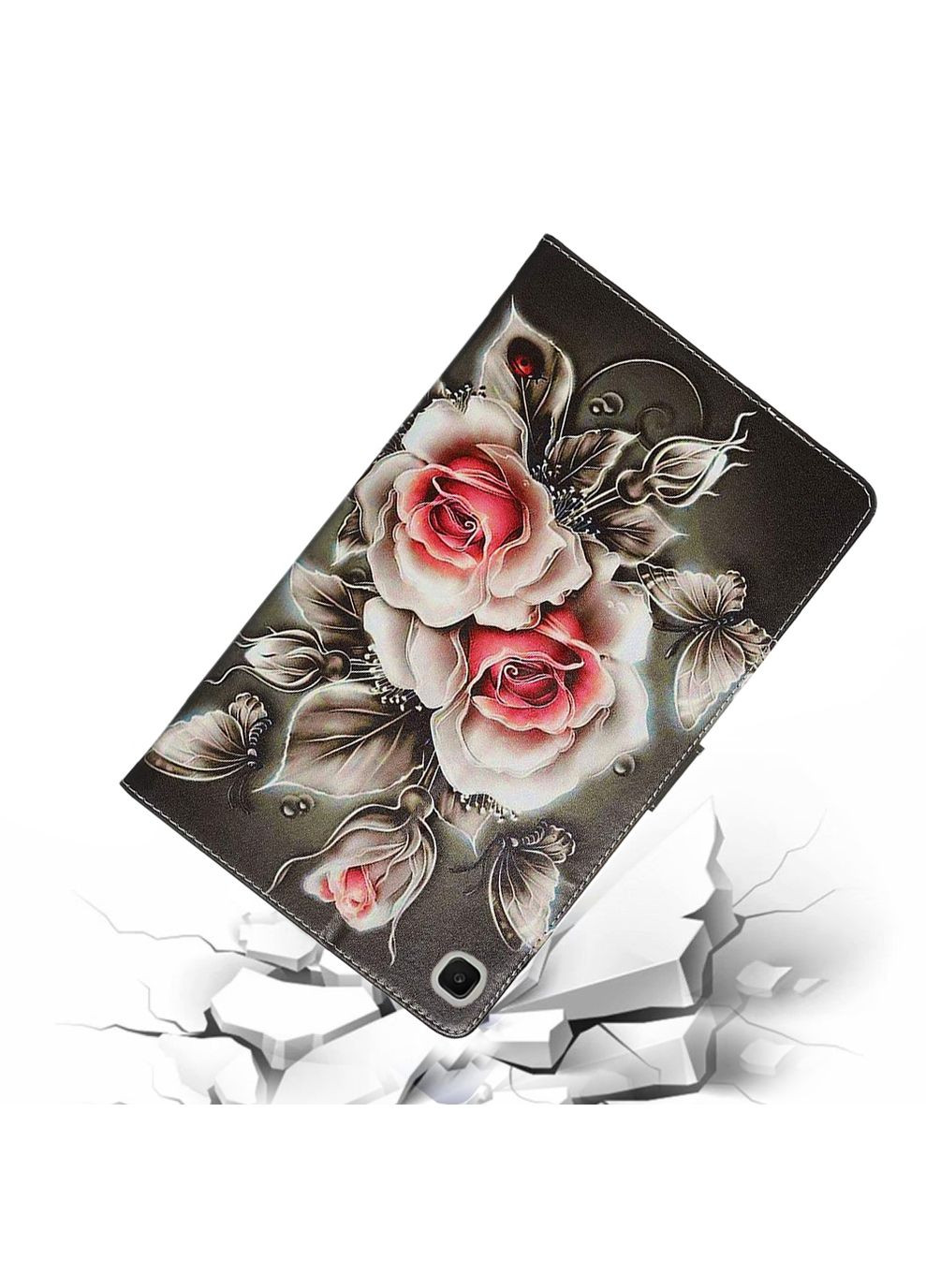 Чохол Smart Case для Samsung Galaxy Tab S6 Lite (2024) 10.4" P620/P625/P627 Black Rose (711286) BeCover (351559809)
