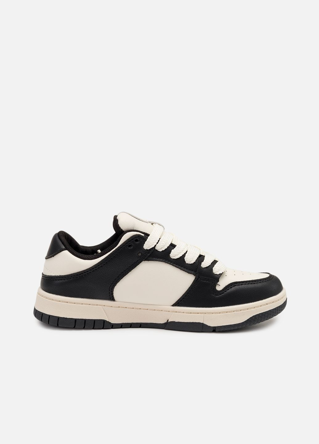 Молочные женские кеды на плоской подошве цвет молочный цб-00264858 Stilli