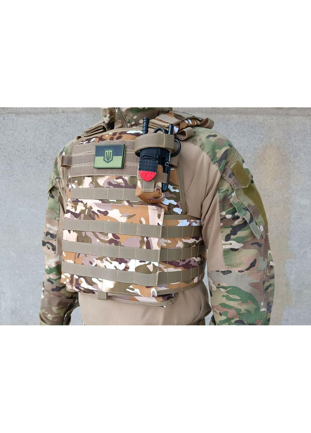 Плитоноска Pantsyr-2 (тактический военный жилет, бронежилет MOLLE) Multicam Arid EasyFit (362497478)