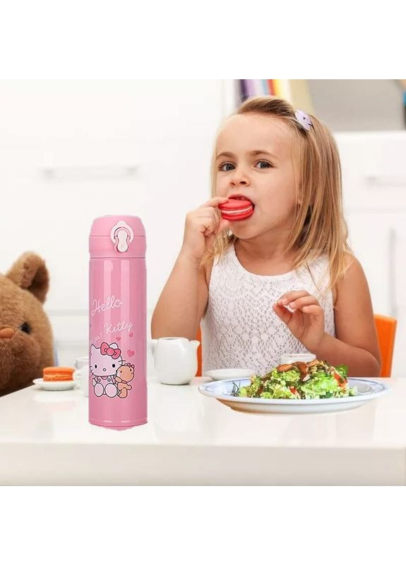 Термос с клапаном Hello Kitty 500 мл для детей и взрослых. ProDobro (365441155)