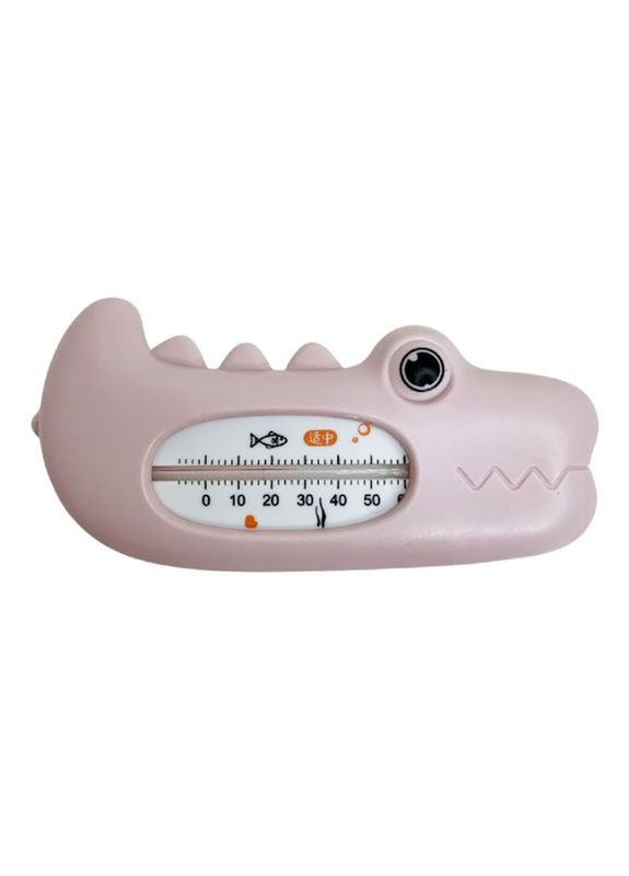 Игрушка-термометр для ванной "Крокодил" MGZ-1107(Pink) Megazayka (363174823)