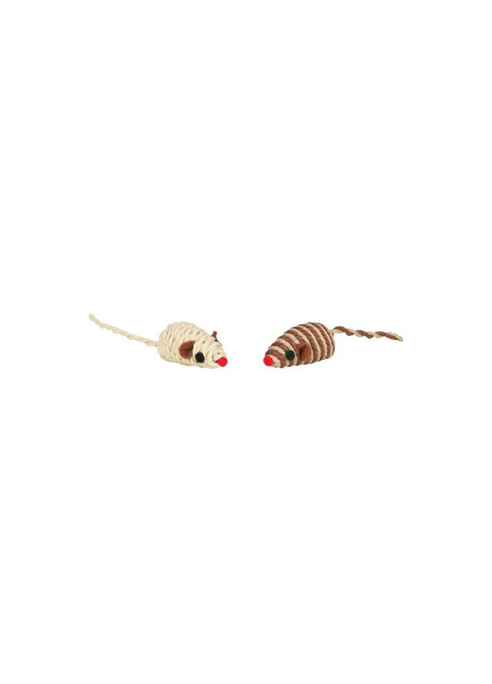 Игрушка для кошек Мышка с погремушкой, хлопок, 5 см Trixie (292258522)