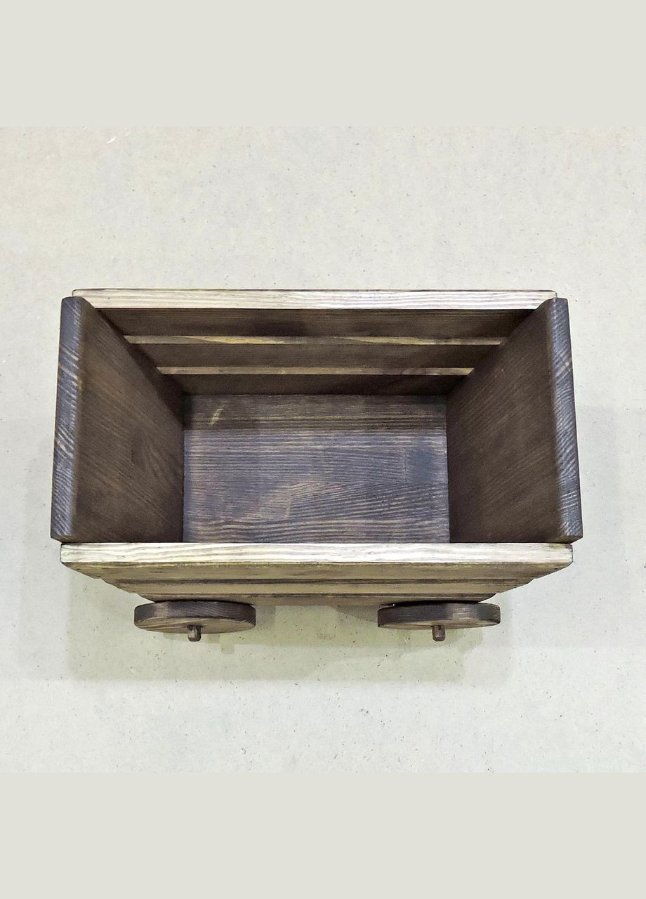 Лоток для овощей и фруктов из дерева Гарлик капучино (ЯХО-001009) No Brand (327869239)