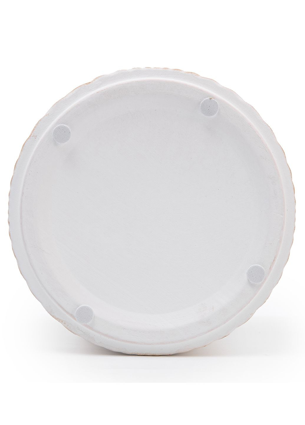 Кашпо для цветов elemi Листок 13 см керамическое 1,3 л бежевое Мамин Посуд (336213684)