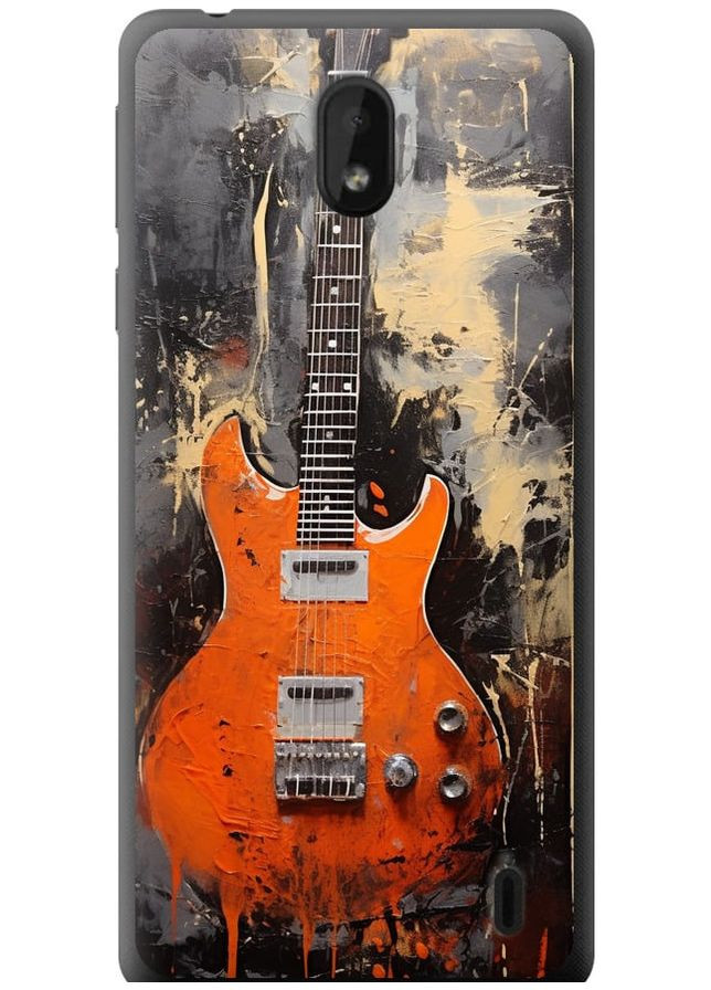 Силиконовый чехол 'Чехол Оранжевая Гитара' для Endorphone nokia 1 plus (278772525)