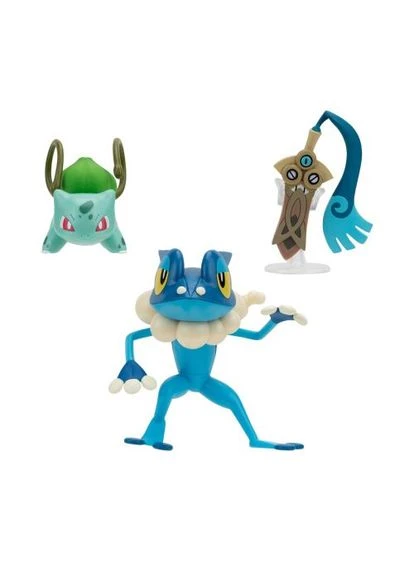 Набор игровых фигурок W19 - Хонэдж, Бульбазавр, Фрогадир Pokemon (372820737)
