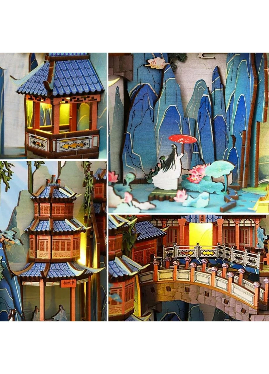 3D Румбокс Bookend Бук Нук Penglai Fairyland stand (JTSL-15A) Diy (374973849)