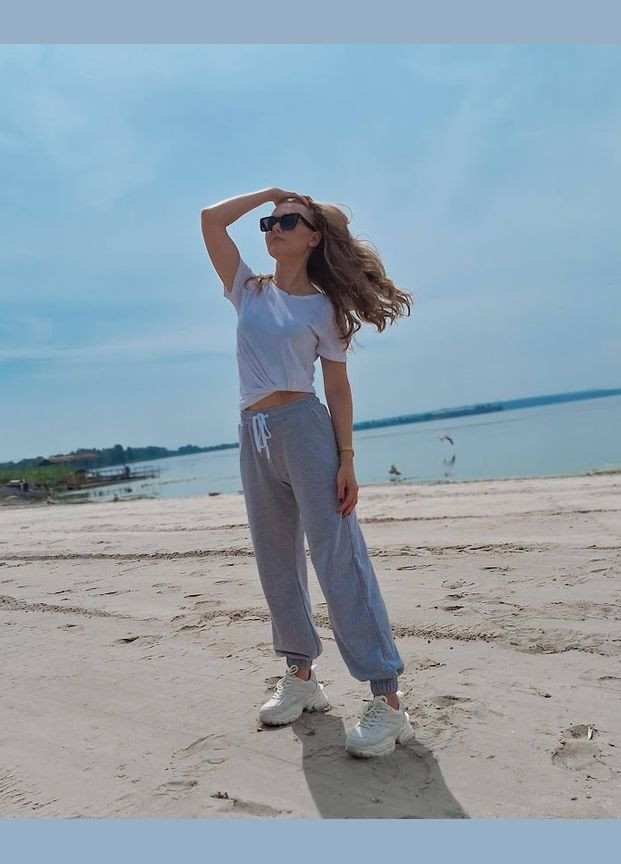 Брюки женские (широкие) HC (h001-8229-057) No Brand (290011878)