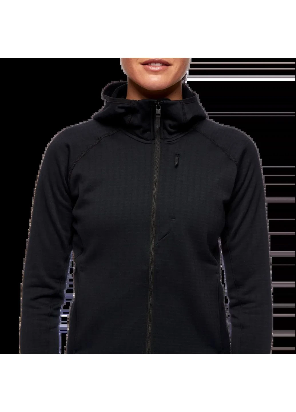 Женская флисовая кофта с рукавом реглан Factor Hoody, - Black Black Diamond (340561323)