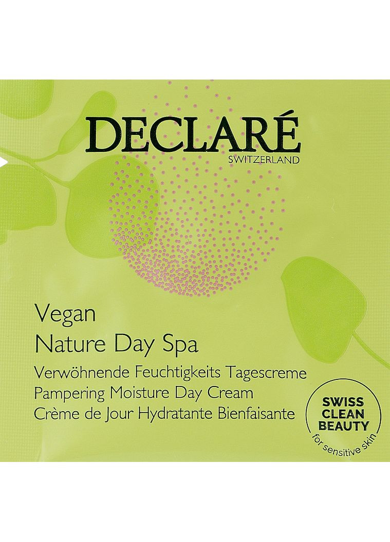 Зволожувальний денний крем для обличчя Vegan Nature Day Spa (пробник) 3ml (1048983-54860) Declare (368638244)