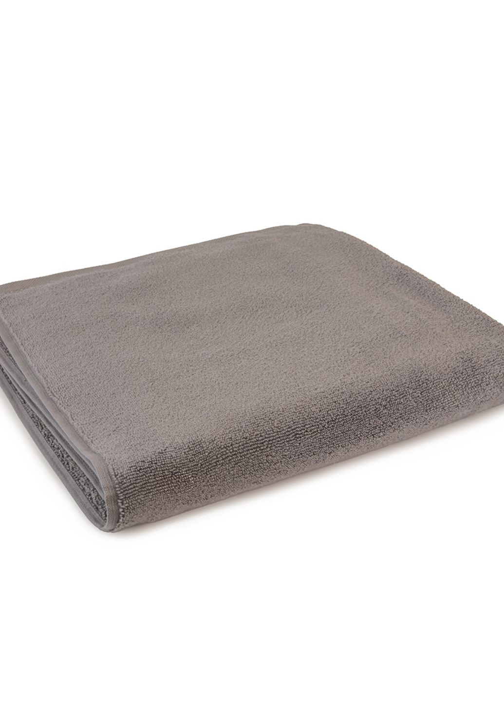 Рушник "Ніжність" 70x140 см MVM однотонний сірий
