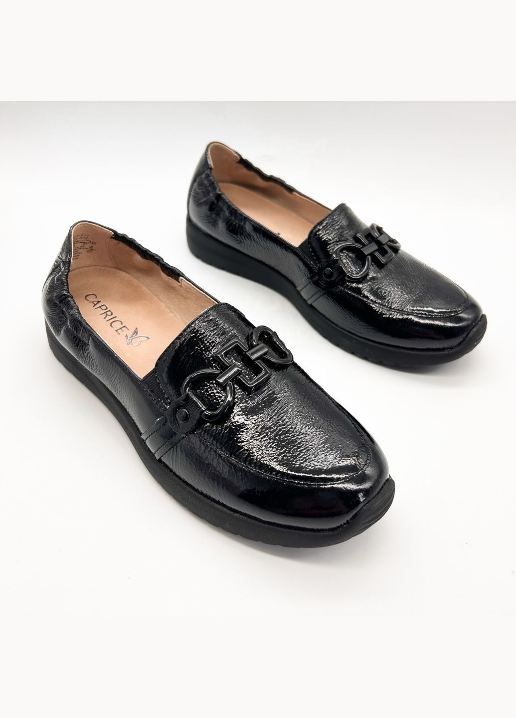 Черные мокасины (р) наплак 0-1-1-9-24708-42-017 Caprice