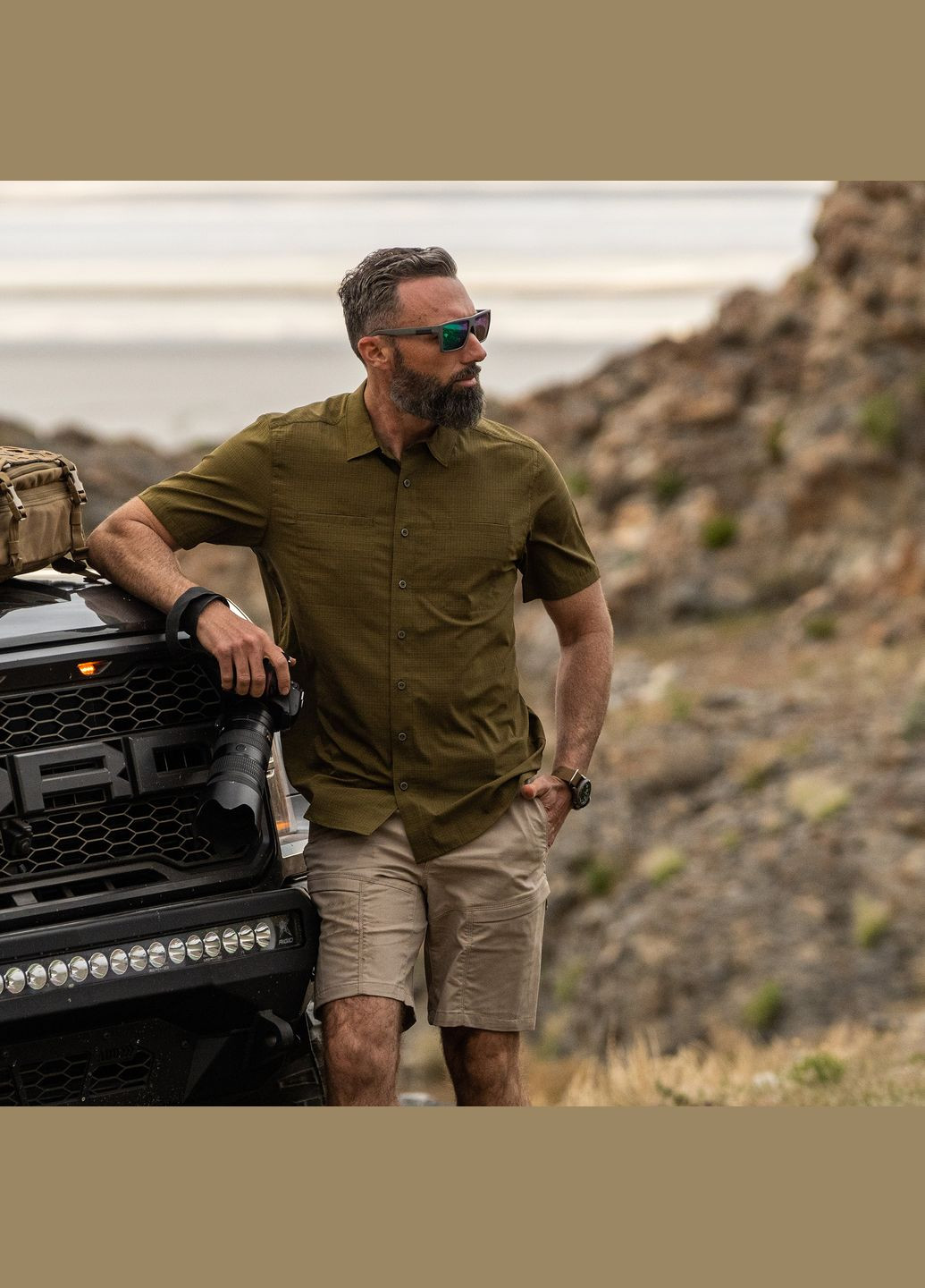 Сорочка тактична Ellis Short Sleeve Shirt Titan Grey 5.11 Tactical (315822631)