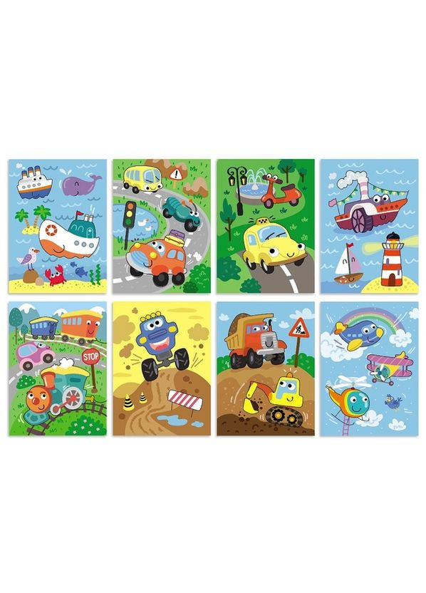 Набір розмальовки Малюй водою, Транспорт (300309) Dodo (372625094)