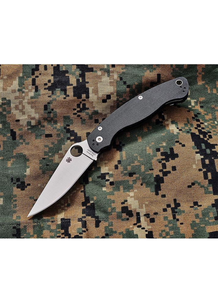 Складной нож Military 2 G-10 black C36GP2 Spyderco (317305131)