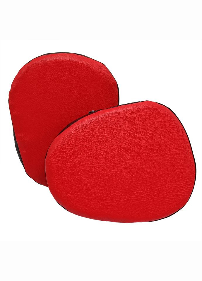 Детские боксерские Лапы 2088, 2 штуки, черно-красные Strateg (317443956)