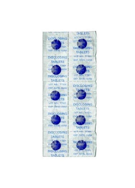 Таблетки для індикації зубного нальоту PCA 223, 12 шт Curaprox (361384668)