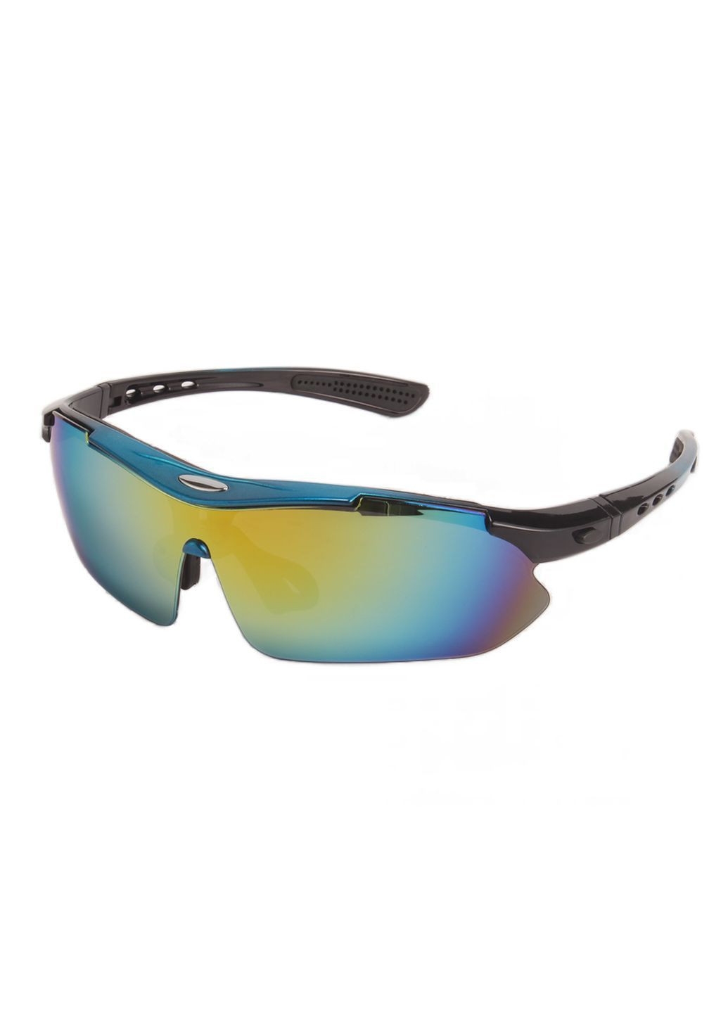 Захисні окуляри тактичні blue 0089 з поляризацією 5 лінз One siz+ Oakley (279783388)