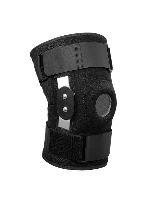 Бандаж на коліно з металевими шарнірами Універсальний розмір S- XL Чорний (М2620209) Jialya (305577675)