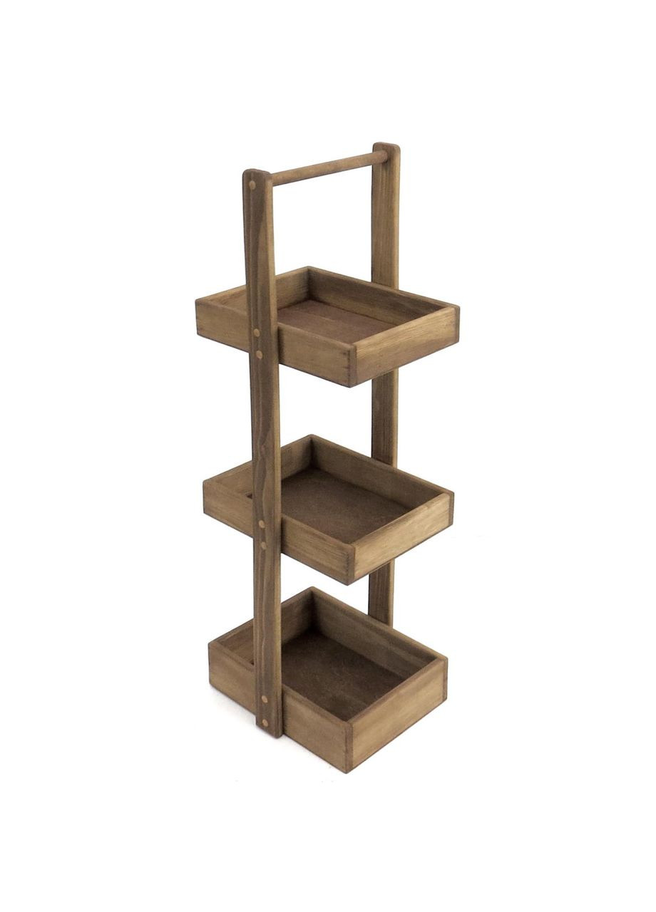 Етажерка для ванної з дерева Саліхія палісандр (ВЖТ-003602) No Brand (328208808)