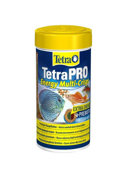 Корм PRO Energy Multi-Crisps для аквариумных рыб, 55 г (чипсы) Tetra (322874954)