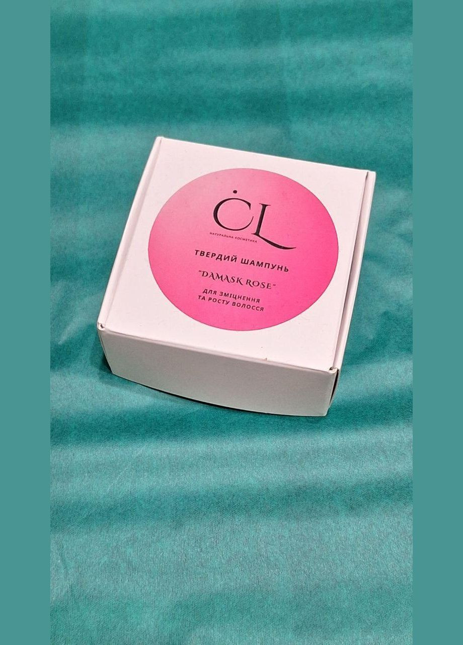 Твердый шампунь "DAMASK ROSE" для укрепления и роста волос от Charming Lady 90 г No Brand (317873589)