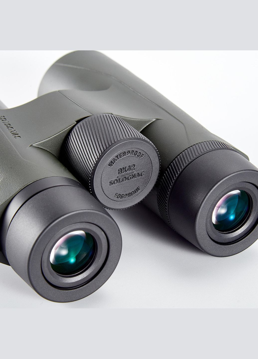 Бинокль 500 8 х 42 Водонепроницаемый Олива Solognac (348117225)