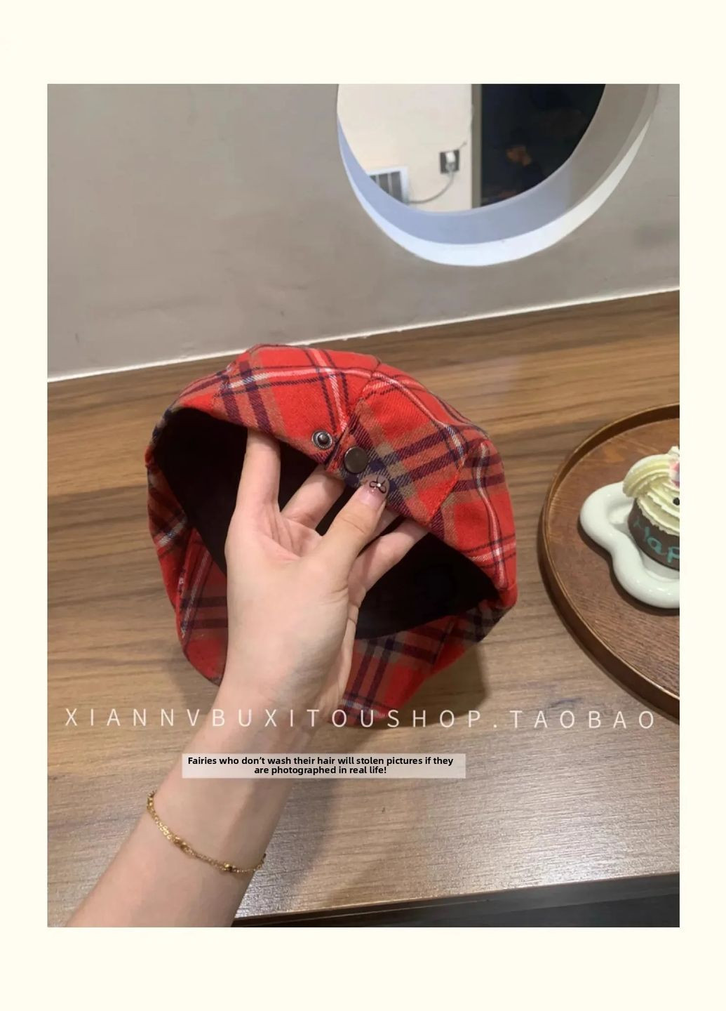 Жіноча Чоловіча Яскрава Картата Кепка в Стилі Ретро в Клітинку No Brand (337171600)