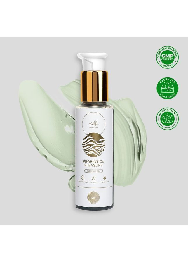 Очищувальний гель з пробіотиками PROBIOTICs PLEASURE сleansing gel, 100 мл MyIDi (373648930)