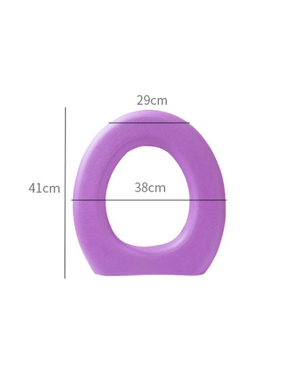 М'яка накладка на сидіння унітазу рожева (NR0063_1) No Brand (316026817)