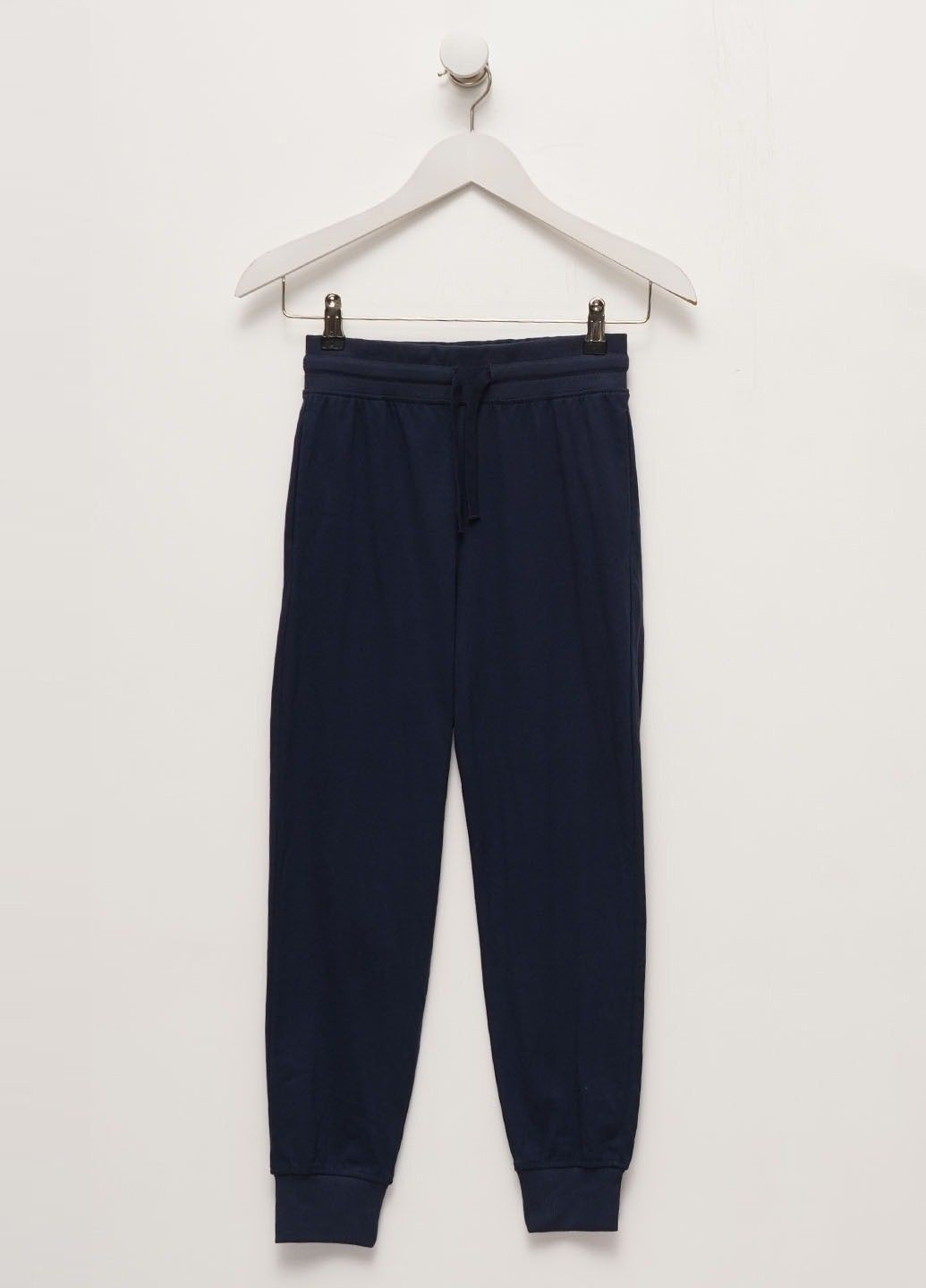 Темно-синие спортивные демисезонные брюки H&M