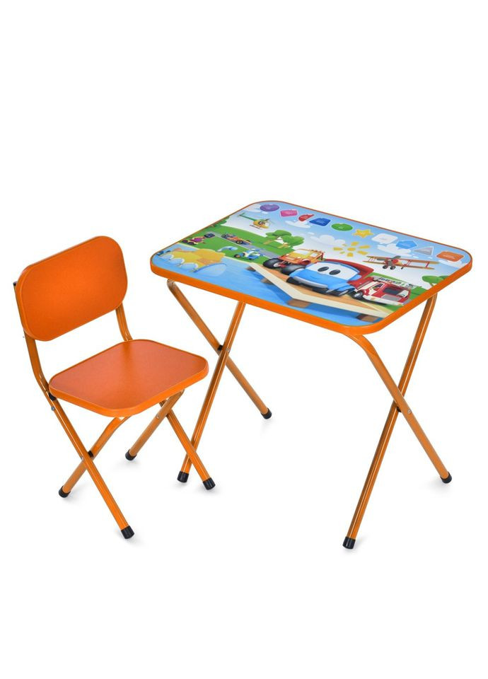 Складной детский столик с стульчиком для творчества и игр мебель для детей Bambi (368756253)