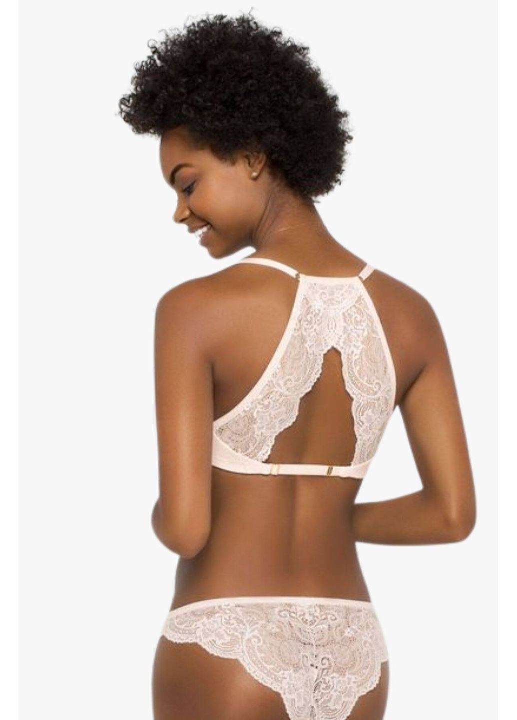Пудровый бралетт бюстгальтер Thirdlove с косточками спандекс, нейлон