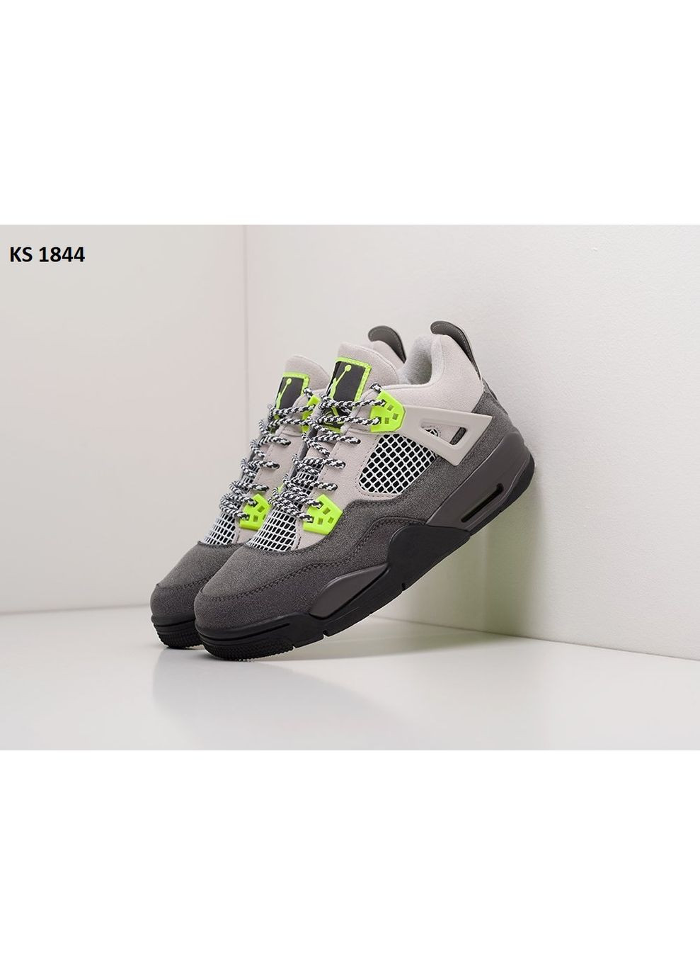 Цветные демисезонные кроссовки мужские nike air jordan 4 retro найк аир джордан No Brand