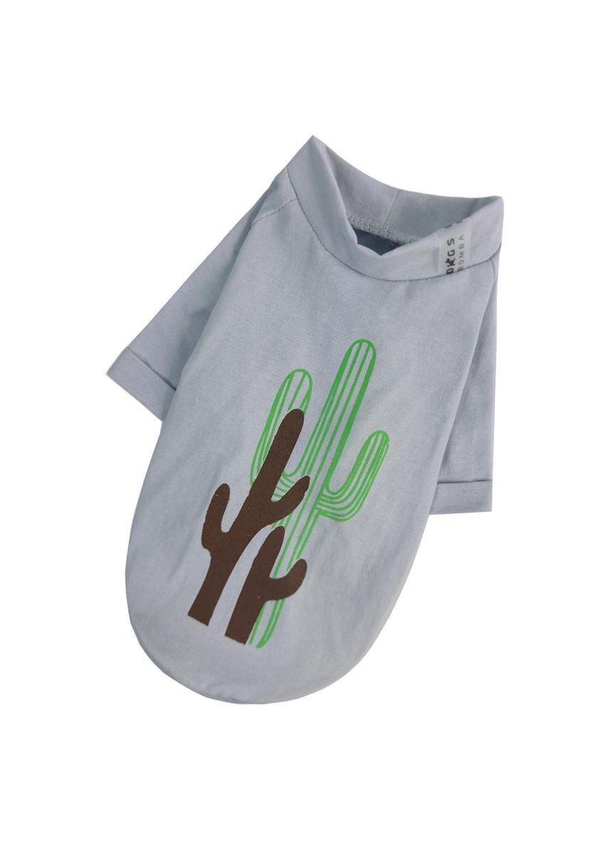 Футболка Кактус сіра F-83 Розмір 8 Dogs Bomba (370275512)