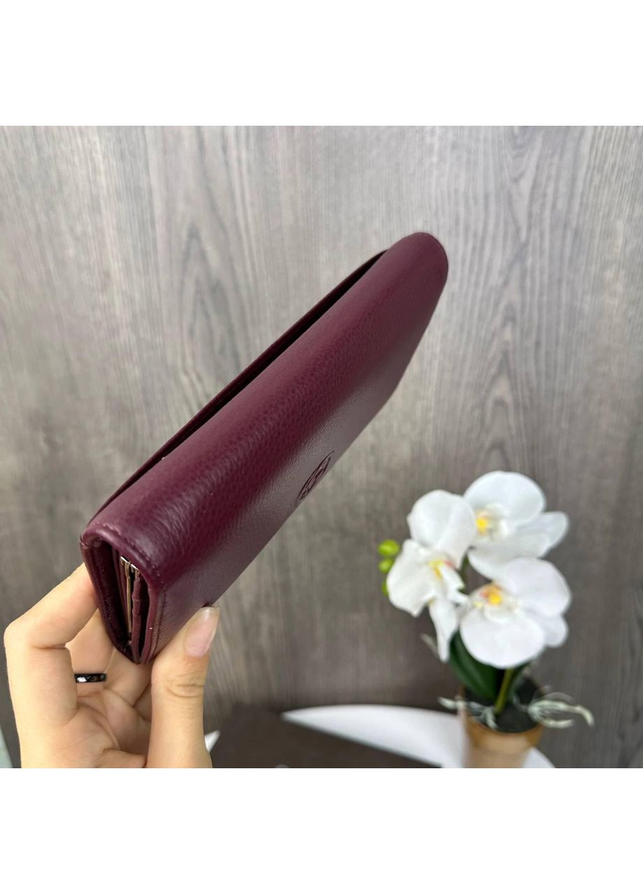 Женский кожаный кошелек клатч портмоне из натуральной кожи для документов и денег ProDobro (363259958)