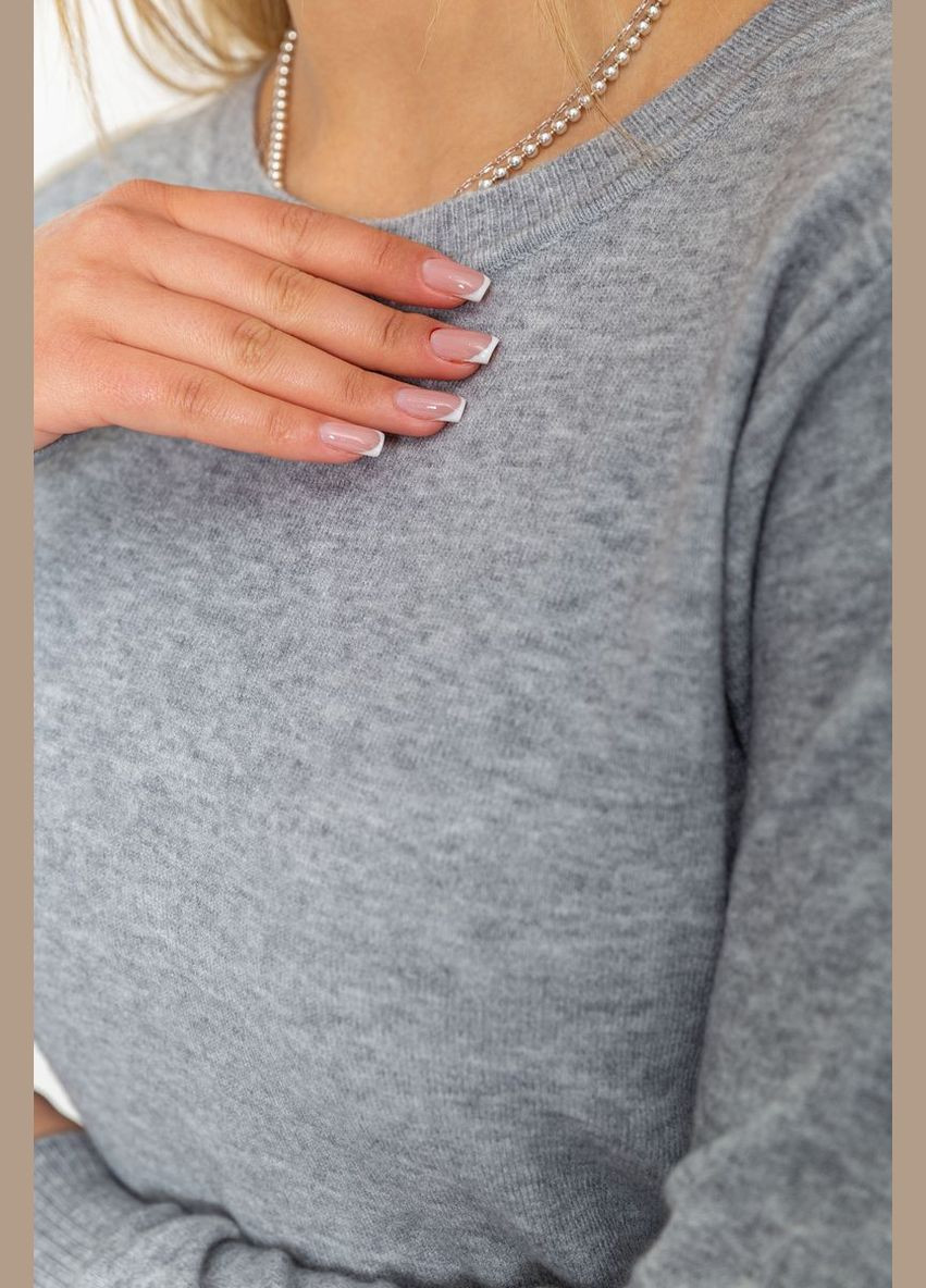 Кофта женский однотонный повседневный,, 244R2033 Ager (316684963)