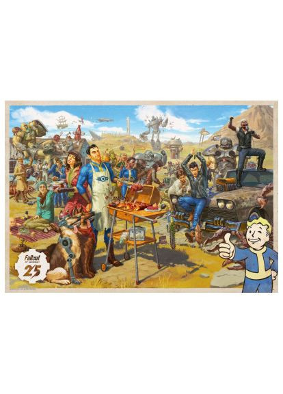 Пазл (5908305242918) GoodLoot Fallout 25th Anniversary 1000 елементів (366156530)