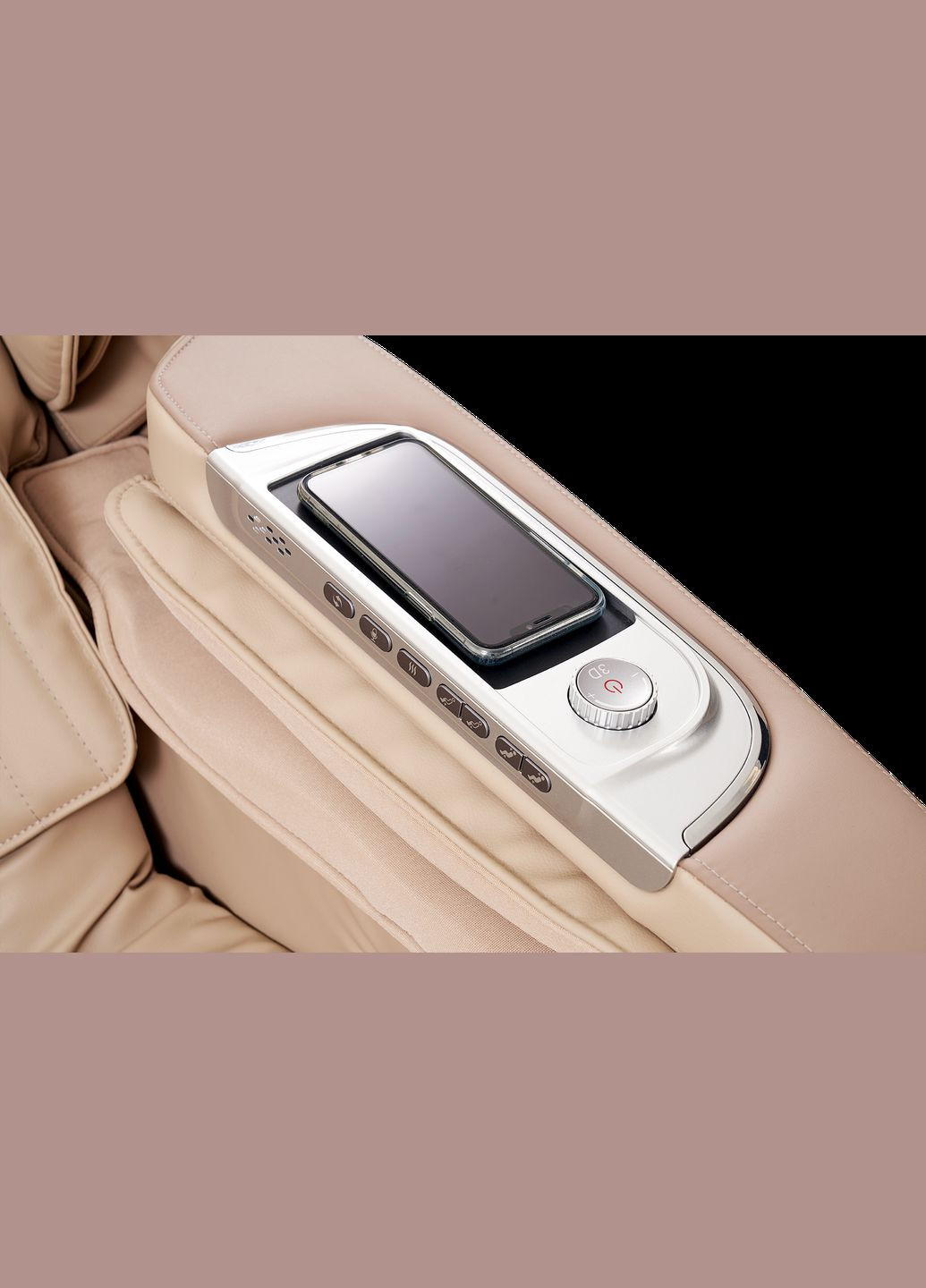 Масажне крісло AlphaSonic III White Khaki Casada (300075618)