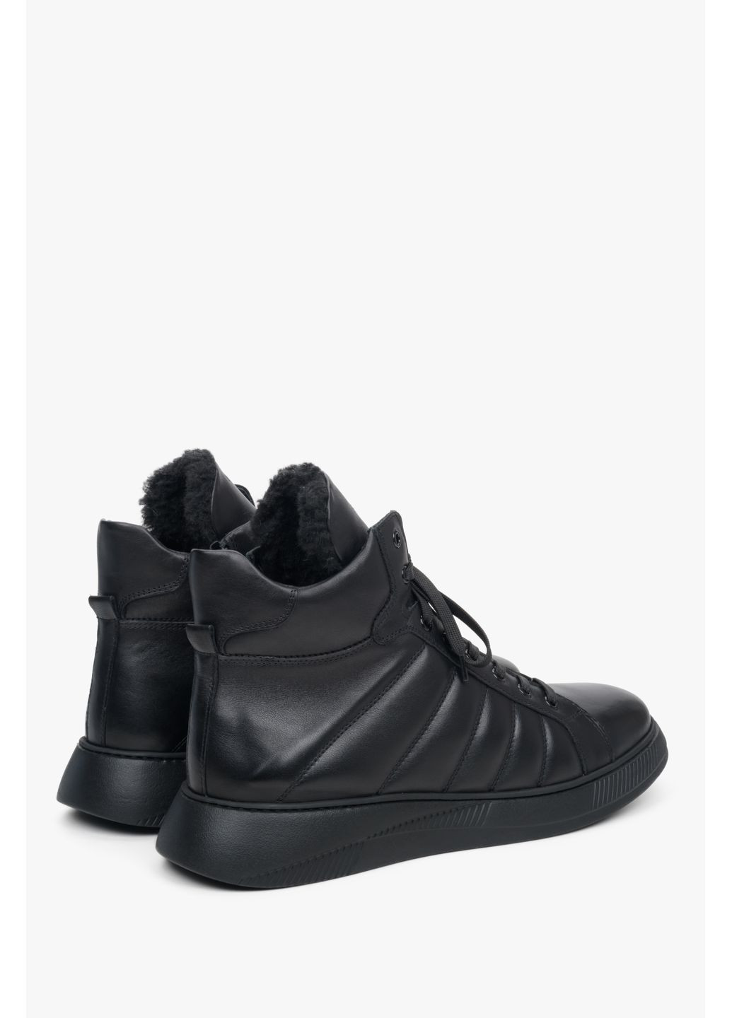 Черевики, колір чорний Estro (356117352)