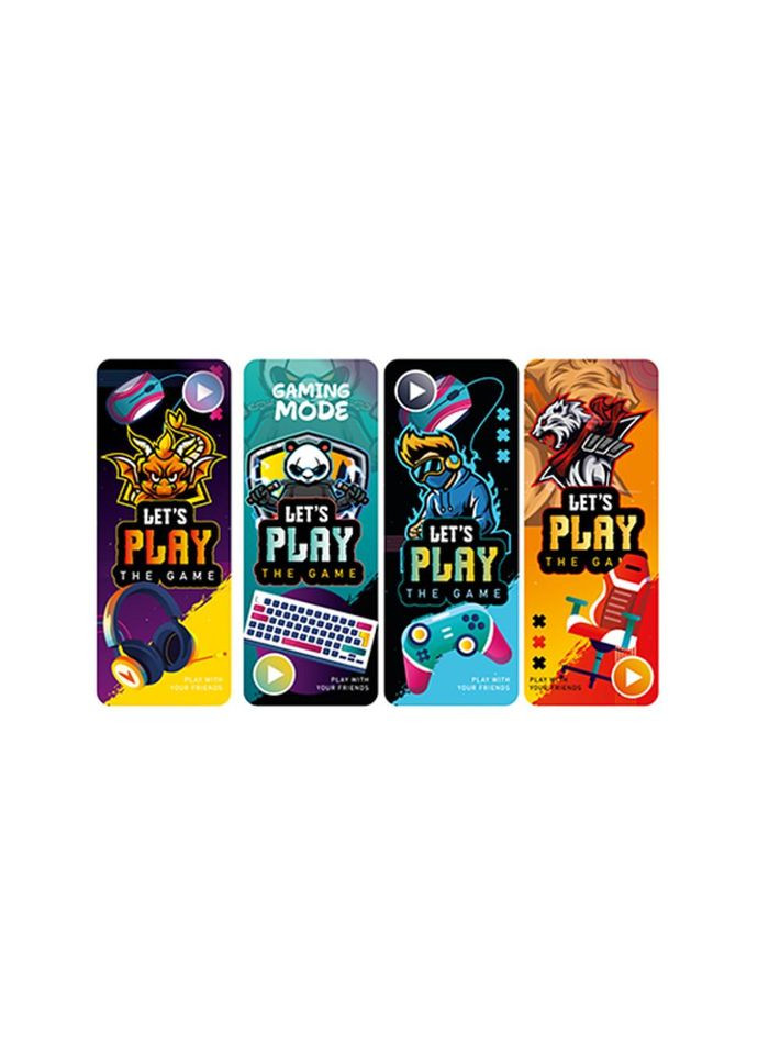 Набір ламінованих закладок для книг АП-0902, 4 шт (Вид 2) No Brand (330610102)