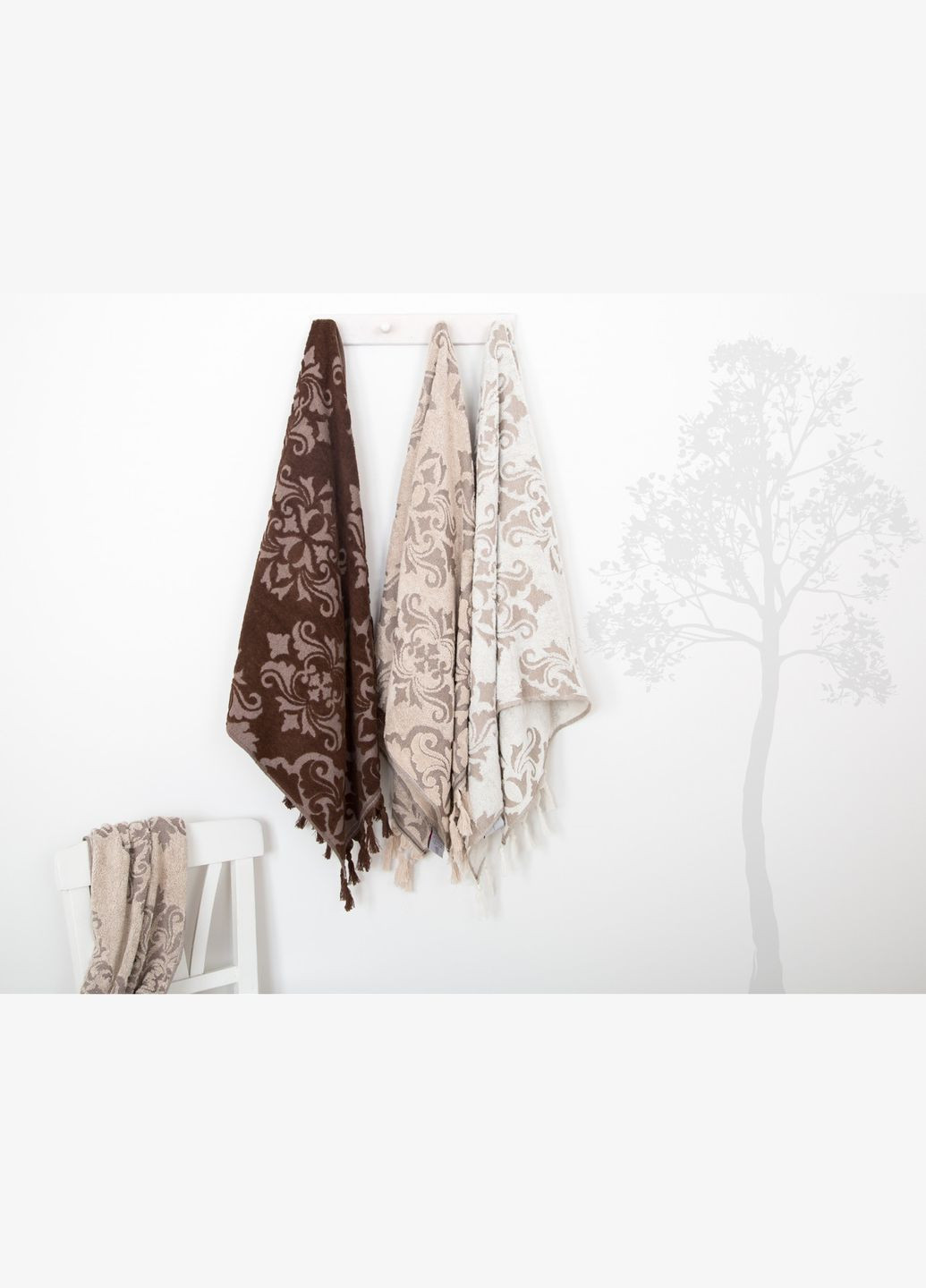 Рушник Jakarli - Vintage kahve кава 90*150 Irya коричневий