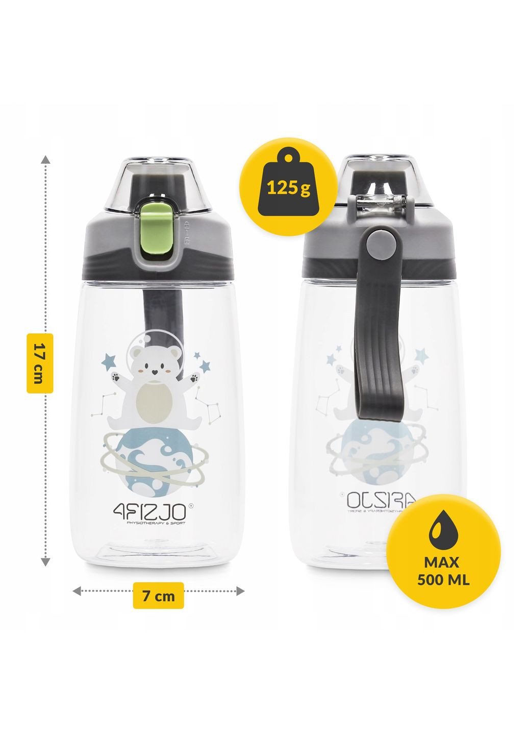 Бутылка для воды детская 500 мл Mix () 4FIZJO P-5905973403689 (315440934)