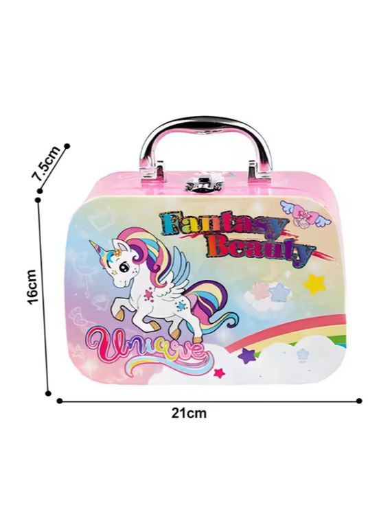 Набір дитячої косметики 202453, дитячій макіяж, манікюр, рожевий колір, дитяча косметика для дівчаток HUANUO (368670383)