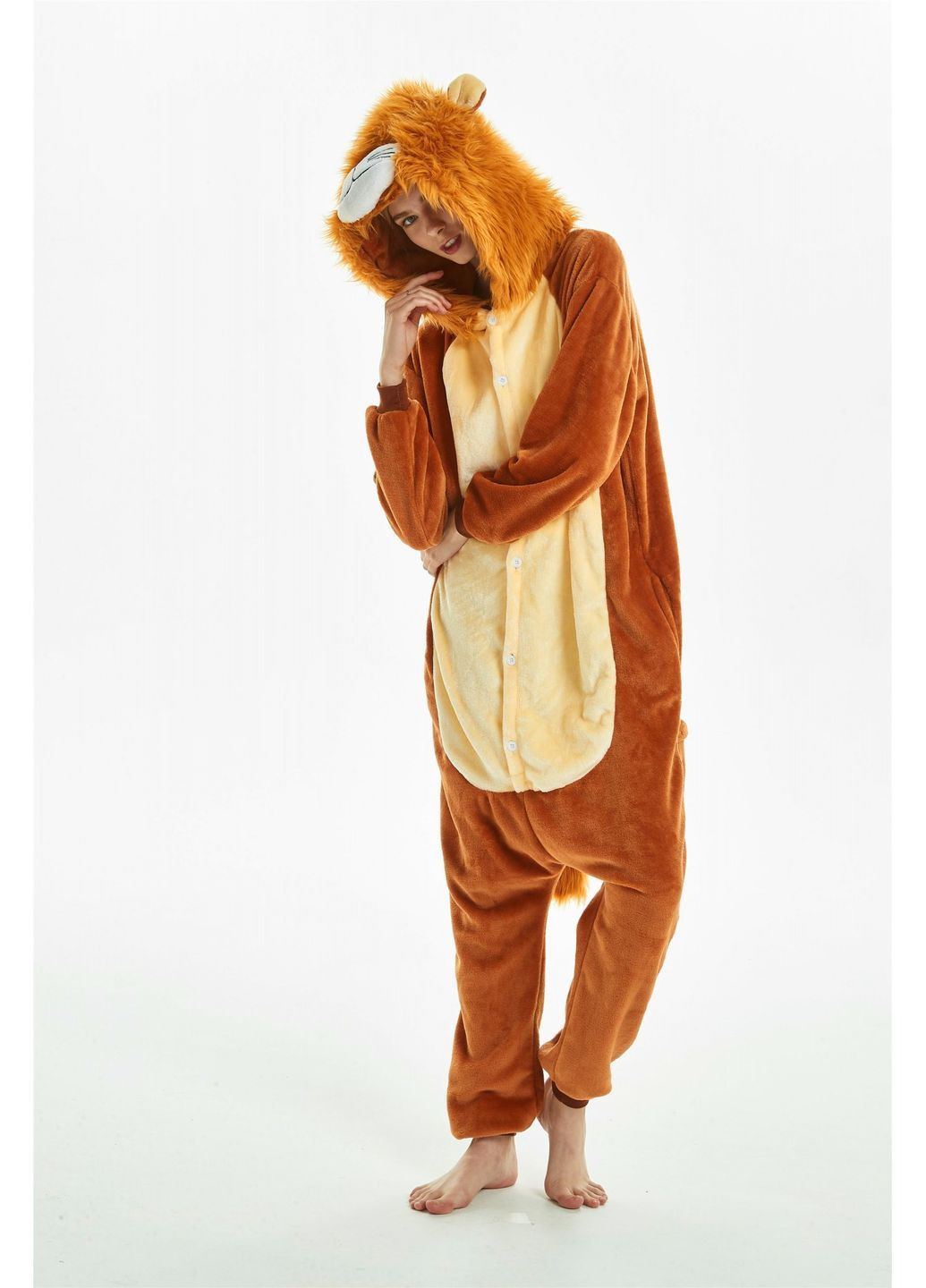 Пижама кигуруми Лев XL (175-185 см) Jamboo (369669304)
