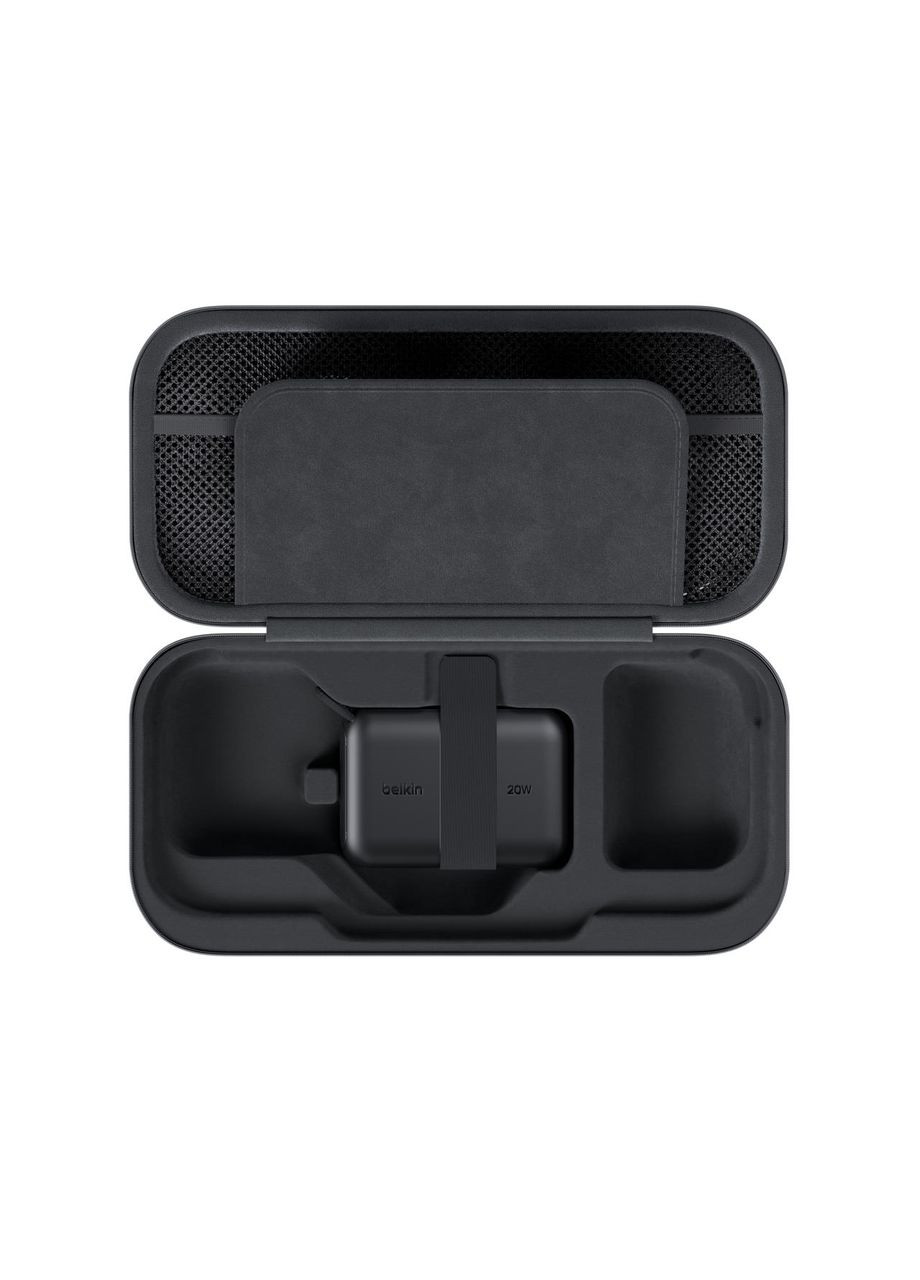 Чехол с аккумулятором 10000мА·год для Nintendo Switch 2, Charcoal Belkin (360393236)