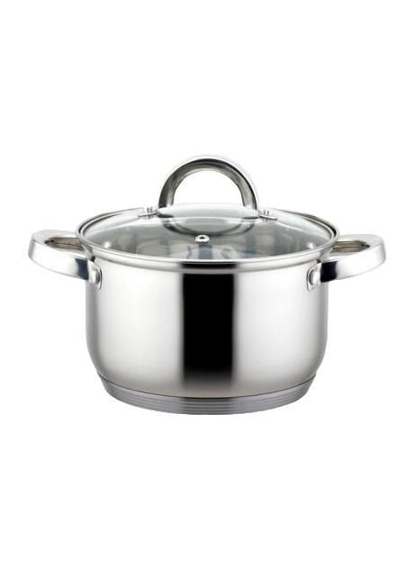 Каструля Mystery 1.5л зі скляною кришкою Kamille (372176248)