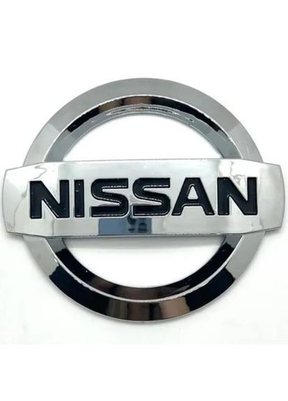 Емблема решітки / багажника (Хром) 128х108 мм (на скотчі) 934917S000 Nissan (369612016)