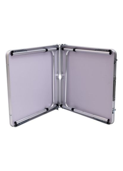 Набір складних меблів для кемпінгу стіл + 4 стільці набір меблів для пікніка туристичний Білий JY-12060W (A-034845) LUGI (354825520)